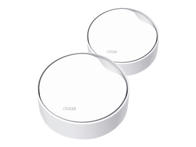 TP-Link Deco X50-PoE V1 - Wi-Fi system - Wi-Fi 6 - desktop, wall-mountable, ceiling-mountable