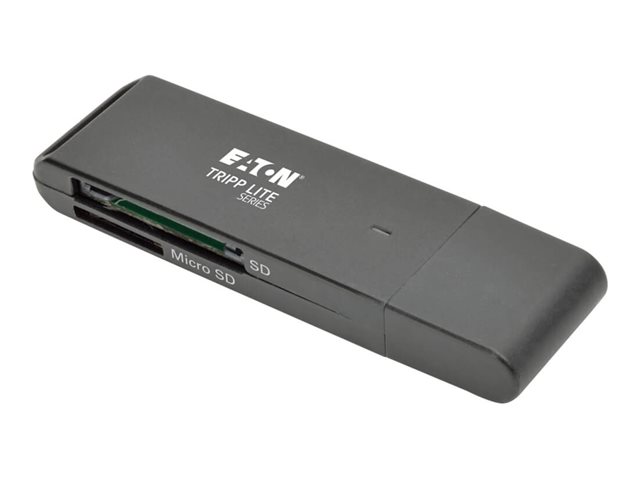 Eaton Tripp Lite Series USB 3.0 SuperSpeed SD / Micro SD Adapter, Memory Card Reader - card reader - USB 3.0