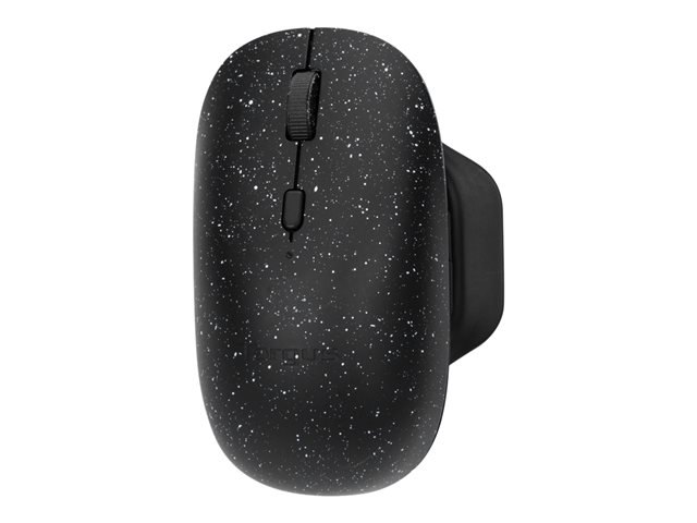 Targus ErgoFlip EcoSmart - Mouse - ergonomic - sustainable ambidextrous - right and left-handed - optical - 6 buttons - wireless - Bluetooth 5.0 LE - black