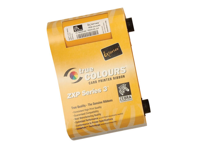 COLOR RIBBON YMCKO - 200 IMAGES FOR ZXP3