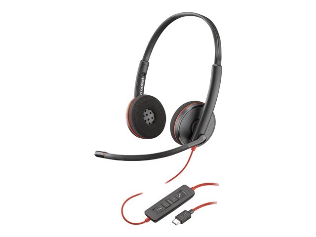 HP Poly Blackwire C3220 - headset - USB-C