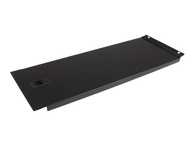 StarTech.com 4U Hinged Rack Panel - Solid Blanking Panel for 19-inch Server Racks - Tool-less Filler Panel (RKPNLHS4U) - blank panel - 4U