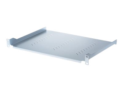 Intellinet 19" Cantilever Shelf, 2U, Fixed, Depth 350mm, Max 15kg, Grey, Three Year Warranty - rack shelf - 2U