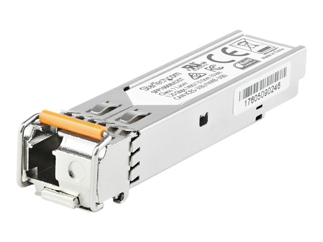Startech Dell EMC SFP-1G-BX40-D Compatible SFP Module, 1000BASE-BX-D, 1 Gigabit Ethernet Bi-Directional (BiDi) Fiber Single Strand SFP, LC 40km, Mini GBIC Transceiver SFP, Downstream - Lifetime Warranty (SFP1GBX40DES) - SFP (mini-GBIC) transceiver module