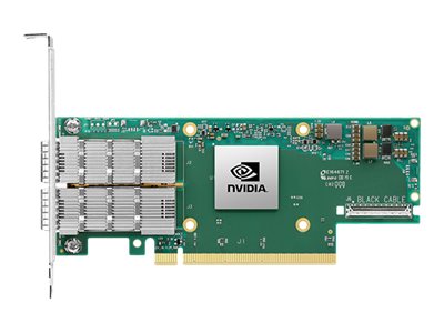 NVIDIA ConnectX-6 VPI - network adapter - PCIe 4.0 x16 - 200Gb Ethernet / 200Gb Infiniband QSFP56 x 2