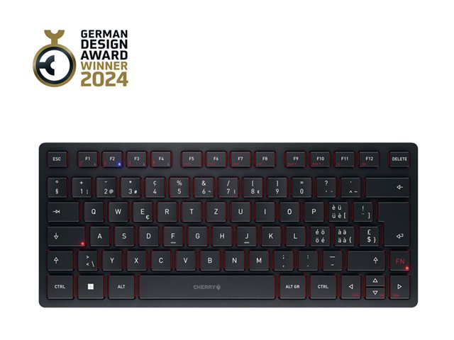 CHERRY KW 9200 MINI WIRELESS KEYBOARD BLACK SWITZERLAND
