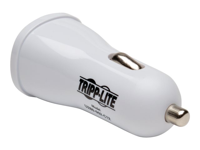 Tripp Lite Dual USB Tablet Phone Car Charger High Power Adapter 5V / 3.1A 15.5W car power adapter - USB