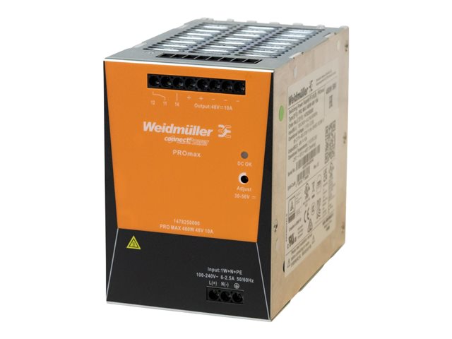 POWER SUPPLY DIN PS56 480 W INDUSTRIAL POE++ SWITCH 480W AN