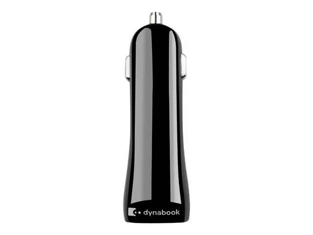 Dynabook - Car power adapter - 12 - 24 V - 45 Watt - output connectors: 2 - black - for Toshiba Port�g� A30, X20, X30, Toshiba Satellite Pro C40, C50, L50, Toshiba Tecra A30, A40