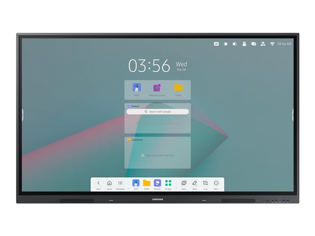Samsung Interactive Display WA86C WAC Series - 86" LED-backlit LCD display - 4K - for education / business