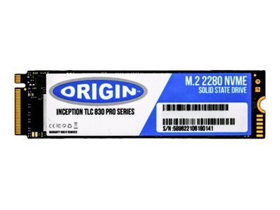 ORIGIN INCEPTION TLC830 PRO SERIES 1TB NVME M.2 80MM 3D TLC