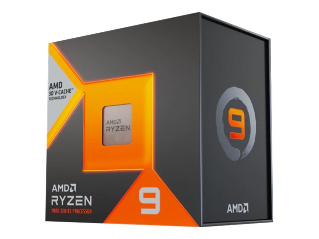 AMD Ryzen 9 7900X3D - 4.4 GHz - 12-core - 24 threads - 128 MB cache - Socket AM5 - PIB/WOF