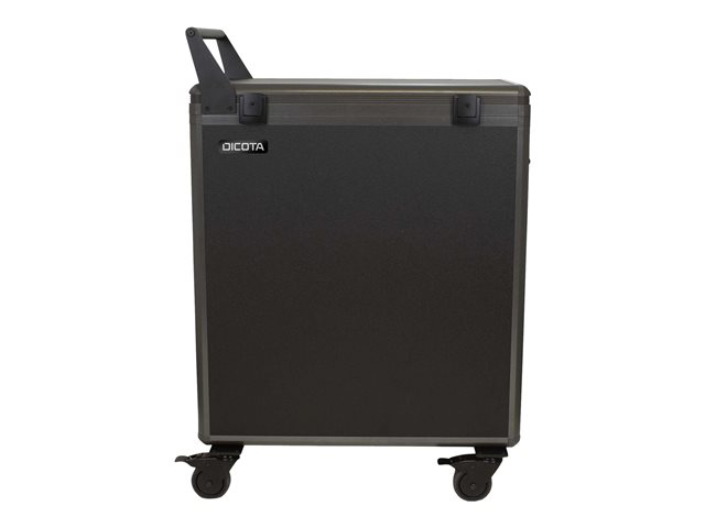 DICOTA cart - rugged - for 20 tablets / notebooks - silver