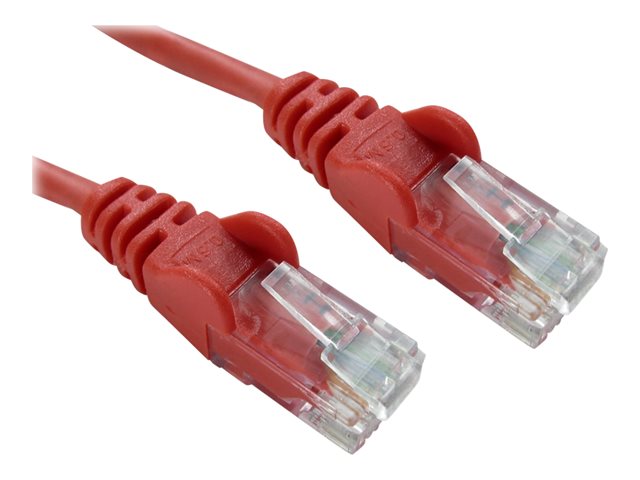 Cables Direct Economy patch cable - 2 m - red