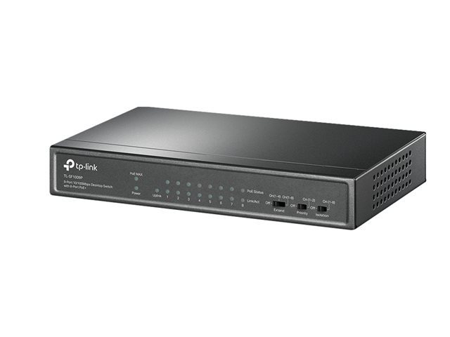 TP-Link TL-SF1009P - switch - 9 ports - unmanaged