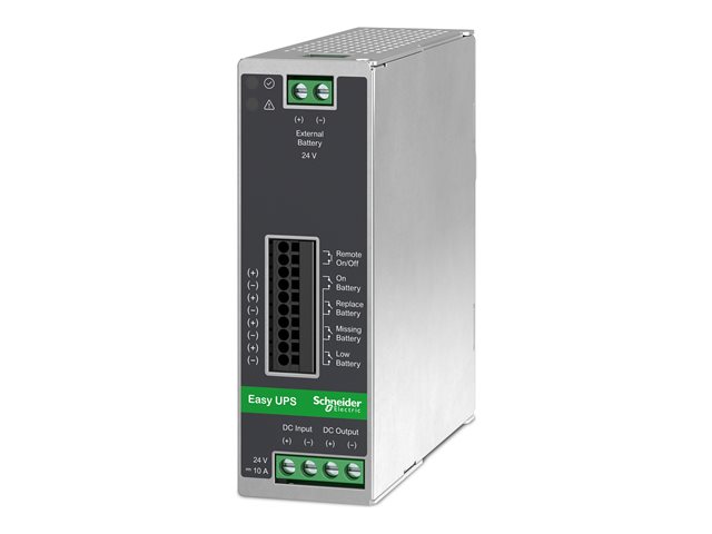 APC BVS480XDPDR - Power adapter (DIN rail mountable) - DC 24 V - 480 Watt - grey