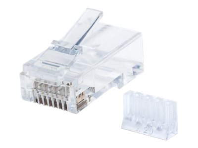 CAT6 RJ45 MODULAR PLUGS UTP- SOLID WIRE 3/PRONG 90 PACK