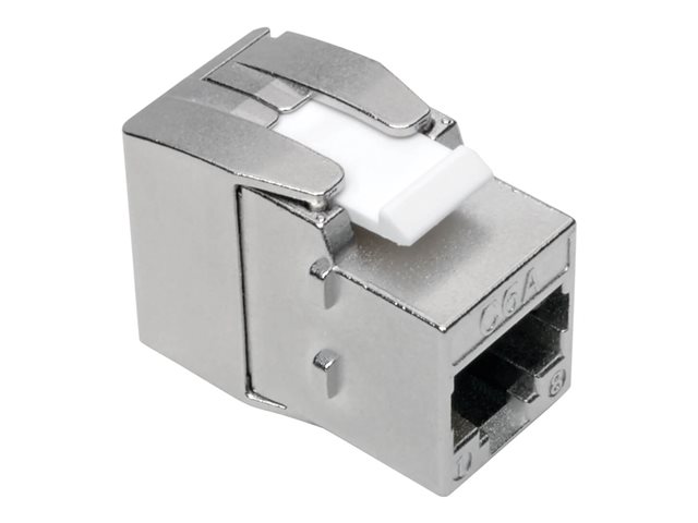 CAT6A/CAT6/CAT5E KESY JACK POE+ RJ45 SHIELDED DUST CAP TOOLLESS