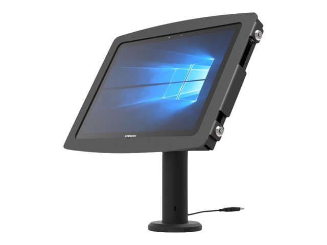 Compulocks Space Rise Surface Pro 7 / Galaxy TabPro S Counter Top Kiosk 4" Black - Stand - for tablet - black - desktop - for Microsoft Surface Pro (Mid 2017), Pro 3, Pro 4, Pro 6, Pro 7, Samsung Galaxy TabPro S