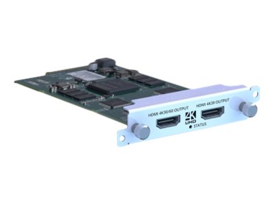 Dual 4K Output Module for CORIOmaster
