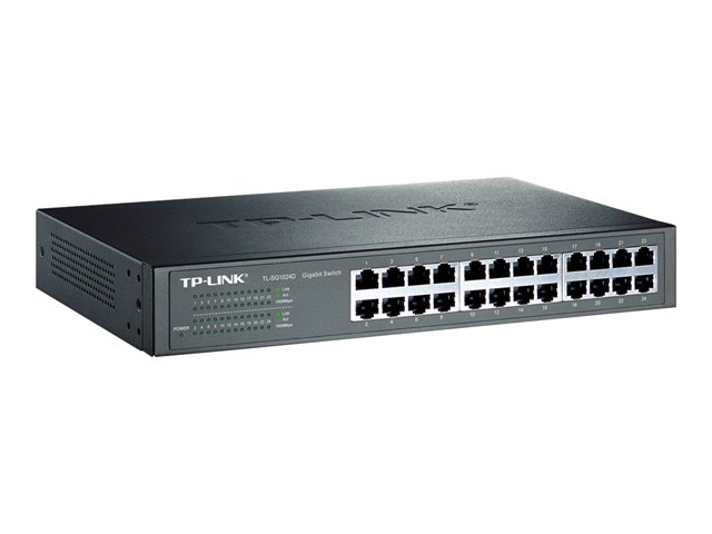 TP-Link TL-SG1024D - switch - 24 ports - rack-mountable