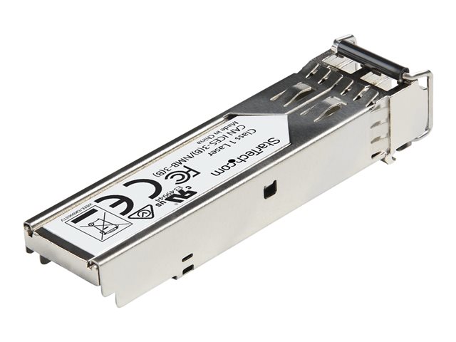Startech Juniper RX-550M-SFP Compatible SFP Module, 1000BASE-SX, 1GbE Multimode Fiber MMF Optic Transceiver, 1GE Gigabit Ethernet SFP, LC Connector, 550m, 850nm, DDM, Mini GBIC Module - Lifetime Warranty (RX550MSFPST) - SFP (mini-GBIC) transceiver module