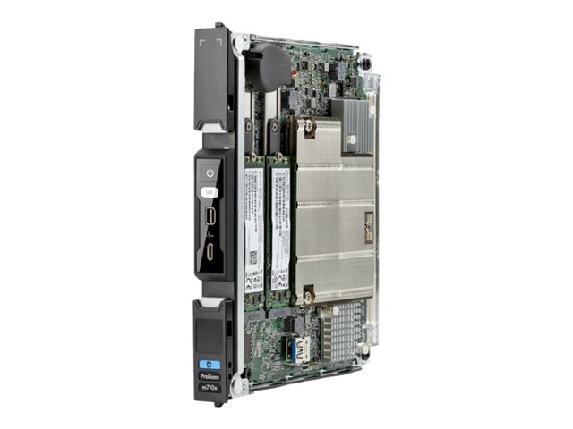 HPE ProLiant m710x-L - Server - cartridge - 1-way - 1 x Xeon E3-1565LV5 / up to 3.5 GHz - RAM 0 GB - no HDD - Iris Pro Graphics P580 - 10 Gigabit Ethernet, RDMA over Converged Ethernet (RoCE) - monitor: none - CTO