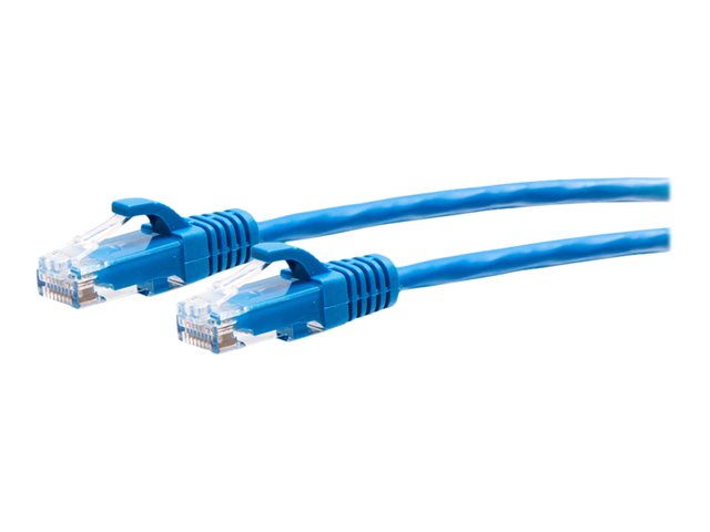 C2G 2ft (0.6m) Cat6a Snagless Unshielded (UTP) Slim Ethernet Network Patch Cable - Blue - patch cable - 60 cm - blue