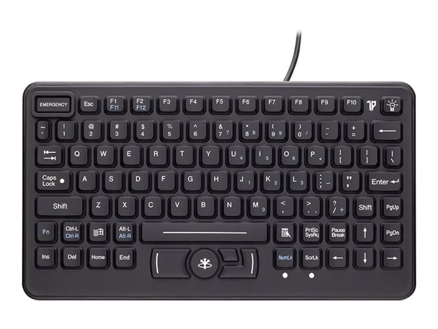 OEM KBRD FOR PUBLIC SAFETY 86K TOUCHPAD RED BACKLIT FN