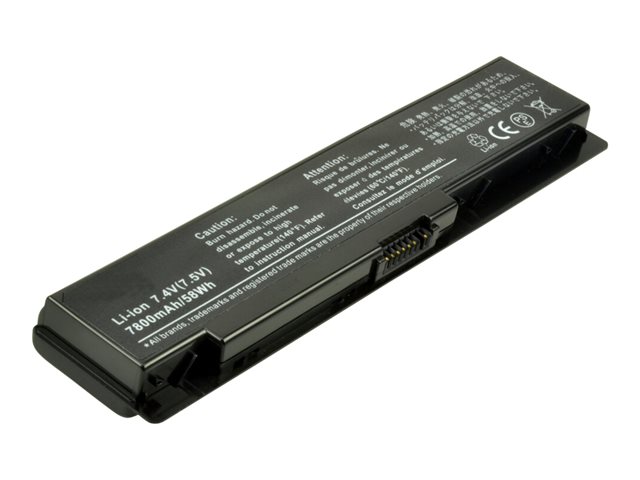 2-Power Main Battery Pack - laptop battery - Li-Ion - 7800 mAh - 57 Wh