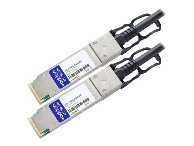 AddOn 40GBase direct attach cable - TAA Compliant - 50 cm