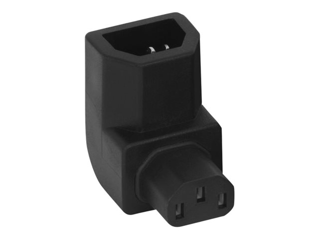Lindy - power adapter - IEC 60320 C14 to power IEC 60320 C13