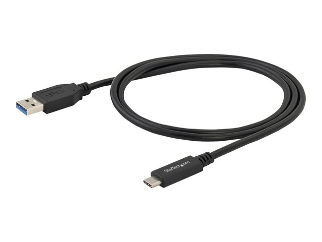 StarTech USB to USB C Cable - 1m / 3 ft - 5Gbps - USB A to USB C - USB Type C - USB Cable Male to Male - USB C to USB (USB315AC1M) - USB cable - USB (M) to USB-C (M) - USB 3.0 - 1 m - black - for P/N: HB30A3A1CST, HB30C3A1CST, HB30C5A2CSC, HB30C5A2CST, HB