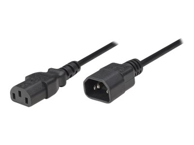 POWER CABLE/CORD MONITOR/CPU- C14/C13 M/F KETTLE LEAD 1.8M BL
