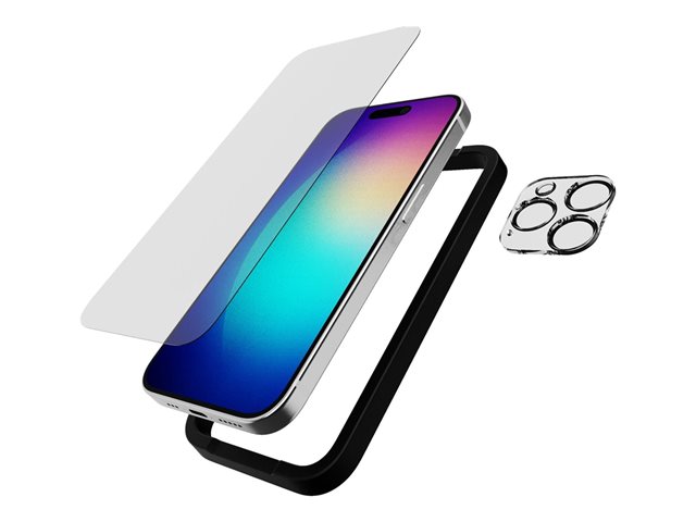 Tech21 Impact Glass - screen protector for mobile phone - with camera protector