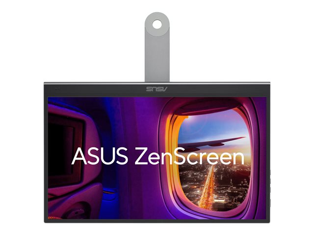 ASUS ZenScreen OLED MQ16AHE - OLED monitor - 15.6" - portable - 1920 x 1080 Full HD (1080p) @ 60 Hz - 400 cd/m² - 1000000:1 - HDR10 - Mini HDMI, 2xUSB-C