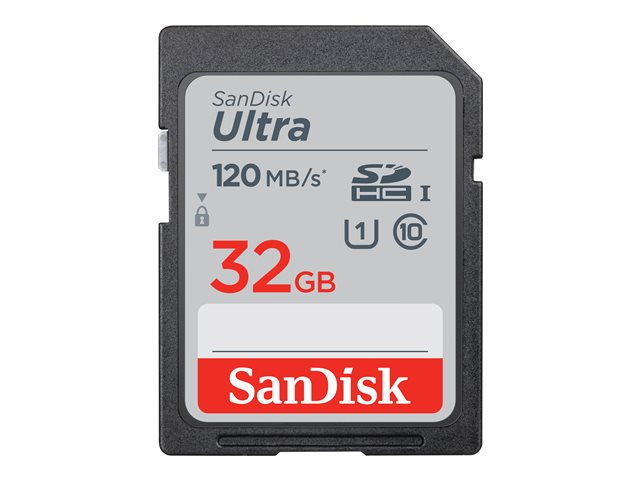 SanDisk Ultra - flash memory card - 32 GB - SDHC UHS-I