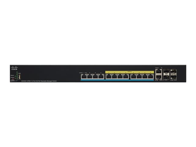 Cisco Small Business SG350X-12PMV - switch - 12 ports - Managed - rack-mountable