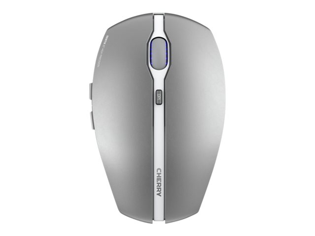 CHERRY GENTIX BT - Mouse - optical - 7 buttons - wireless - Bluetooth 4.0 - frosted silver