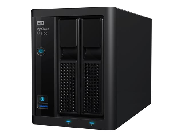 WD My Cloud PR2100 WDBBCL0160JBK - NAS server - 16 TB