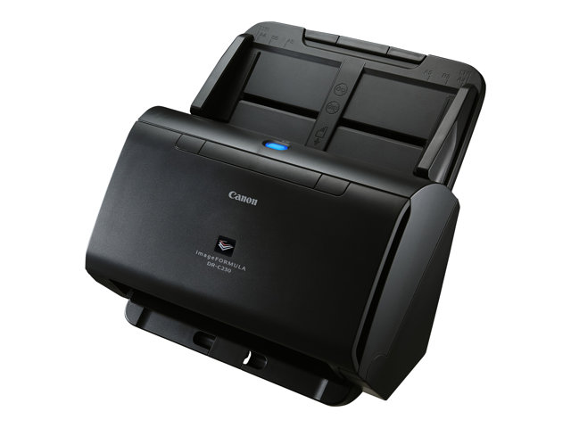 Canon imageFORMULA DR-C230 - Document scanner - CMOS / CIS - Duplex - Legal - 600 dpi x 600 dpi - up to 30 ppm (mono) / up to 30 ppm (colour) - ADF (60 sheets) - up to 3500 scans per day - USB 2.0