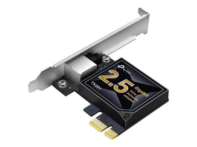 TP-Link TX201 V1 - network adapter - PCIe 2.1 x4 - 100M/1G/2.5G Gigabit Ethernet x 1