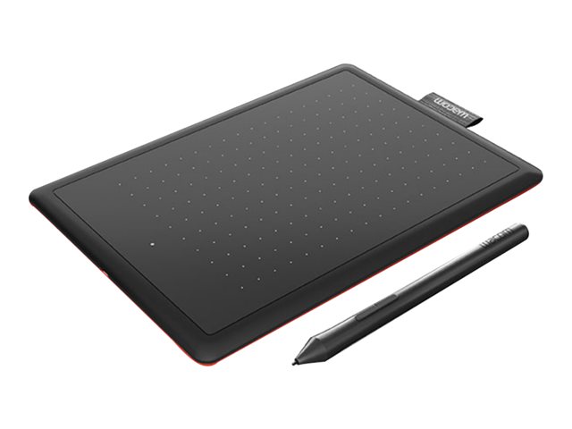 Wacom One by Wacom - digitiser - USB - black, red