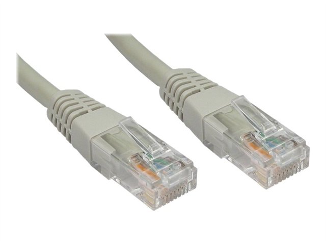 Cables Direct patch cable - 25 cm - grey