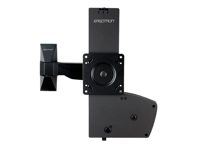 Ergotron Glide Wall Mount LD-X - Mounting kit (motion arm, VESA adapter, mounting hardware, lift assembly) for LCD display - black - screen size: up to 42" - wall-mountable