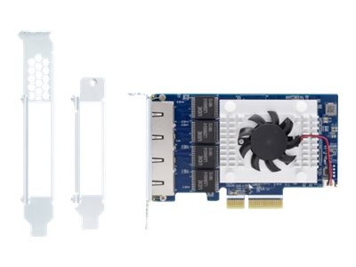 QNAP QXG-5G4T-111C - network adapter - PCIe 3.0 x4 - 5GBase-T x 5
