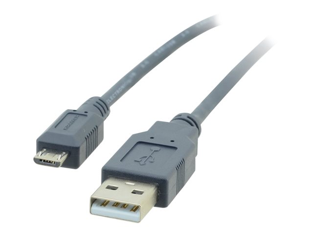 Kramer C-USB/MicroB - USB cable - Micro-USB Type B to USB - 3.06 m