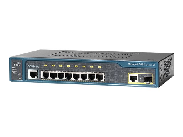 Cisco Catalyst 2960-8TC-S - switch - 8 ports - Managed