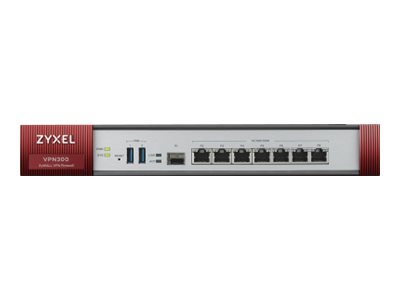 Zyxel VPN300 - security appliance - with 1 year content filter + 1 year Geo Enforcer + Hotspot Management
