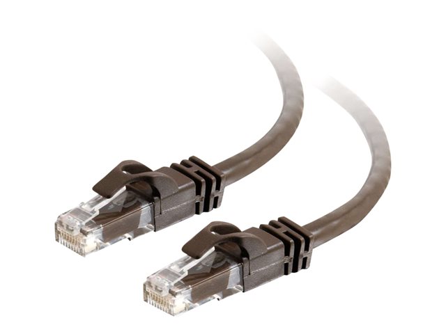 C2G Cat6 Booted Unshielded (UTP) Network Patch Cable - patch cable - 2 m - brown